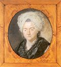 Mama, Catharina Elisabeth Goethe, portret de Georg Oswald May (1776)