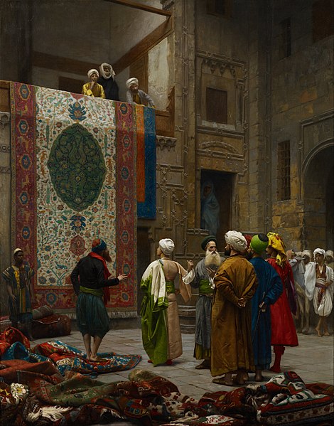 Файл:Jean-Léon Gérôme - The Carpet Merchant - Google Art Project.jpg