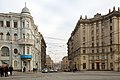 Moskovsky Prospekt i sentrum av byen