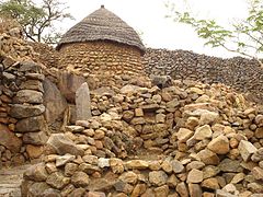 Суха кам'яна кладка в горах Адамава, Камерун