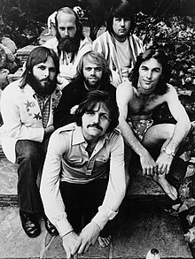 The Beach Boys en 1971.