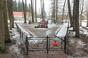 Воинский мемориал в Кобринском