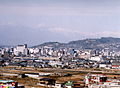View of downtown Matsumoto from Mount Koubou
