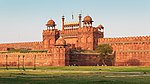 Red Fort, which includes Naubat Khana, Diwan-i-Am, Mumtaz Mahal, Rang Mahal, Baithak, Muthamman Burj, Diwan-i-Khas, Moti Masjid, Sawan and Bhadon, Shahi Burj, Hammam with all surrounding including the gardens, paths, terraces and water courses. Built 1638 - 1648 CE