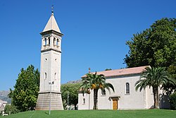 Solin, rimokatolička crkva "Sv. Marija" na Gospinom otoku