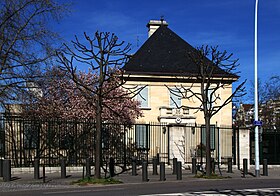 Vue de la mission diplomatique