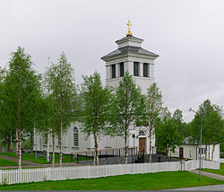 Tännäs Church in June 2012