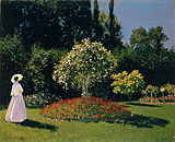 Trường phái ấn tượng: Woman in the Garden của Claude Monet (1867)