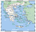 Image 67Greece's cities, main towns, main rivers, islands and selected archaeological sites. (from Geography of Greece)