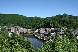 L'Ourthe à La Roche-en-Ardenne.