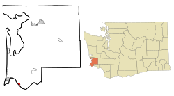 Location of Chinook, Washington