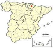 Localizasaun Pamplona