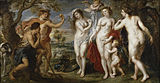 Peter Paul Rubens, The Judgement of Paris, 1638–1639
