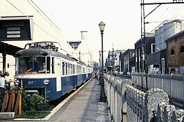 Het station in 1979