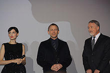 Rooney Mara, Daniel Craig and David Fincher