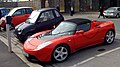 Tesla Roadster lades i Oslo