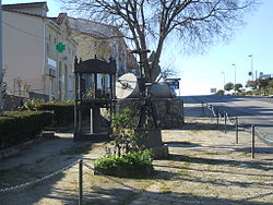 Skyline of Villanueva de la Sierra