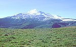 Vue du Nevado del Ruiz en 1985.