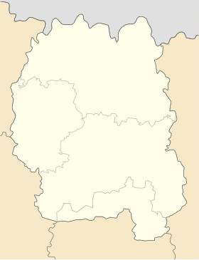 Бердичів. Карта розташування: Житомирська область