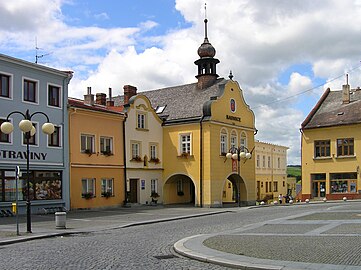 Bílovec : hôtel de ville.