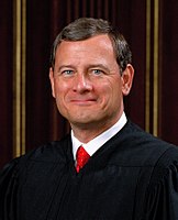 جان رابرتس:، هفدهمین قاضی ارشد دیوان عالی ایالات متحده آمریکا.