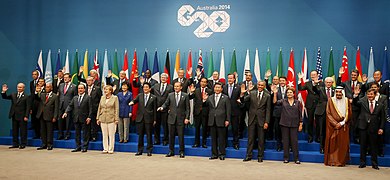 9.ª Cumbre del G20 en Brisbane, Australia.