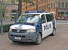 Suomalainen poliisiauto vuonna 2006.