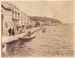 Büyükdere Koyu'nun, Abdullah Biraderlerce çekilmiş, 1895 tarihli fotoğrafı