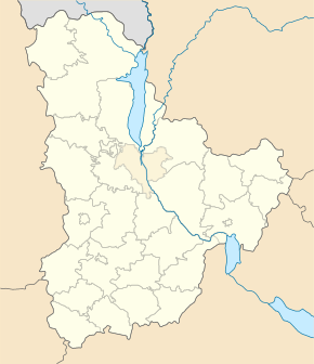 Kaharlîk se află în Regiunea Kiev