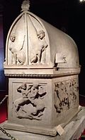 Sidon nekropolidagi Parian marmaridagi Sidonning Likiya sarkofagi