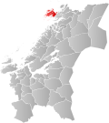 Kart over Vikna Tidligere norsk kommune