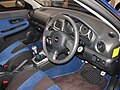 Subaru Impreza WRX STI 2006 – interior driver side