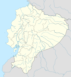Quito na mapi Ekvadora