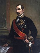 José Gutiérrez de la Concha. Xefe do exército expedicionario español