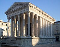 Das Maison Carrée in Nîmes