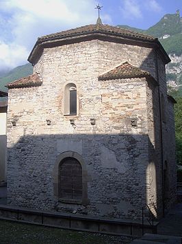 Baptisterium van Riva San Vitale