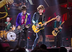 Rolling Stones vuonna 2015.