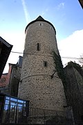 La tour qui subsiste du monastère Altmünster, à Luxembourg-ville.