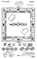 Première page du dépôt de marque du Monopoly en 1935 par Charles Darrow.