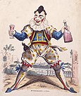 Joseph Grimaldi as Clown