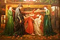 Dante Gabriel Rossetti, 1871. Le Rêve de Dante.