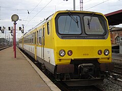 Z 11500 en livrée jaune Lorraine.