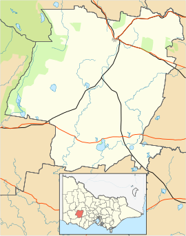 Moyston is located in Rural City of Ararat