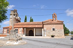Parish church of Santo Tomas apostle, Aveinte, Avila, Spain.