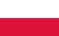 Polská vlajka Poměr stran: 5:8
