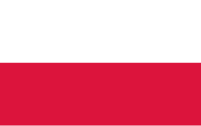 The flag of Poland