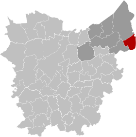 Localisation de Kruibeke