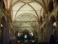 Sant’Ambrogio, Mailand, Back­stein­rippen, vor 1128