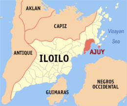 Ajuy – Mappa