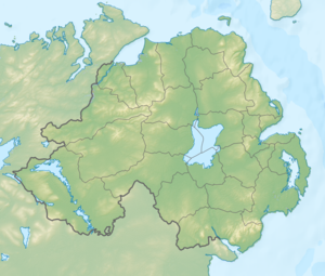 Mullacreevie ambush is located in Northern Ireland
